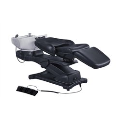 Satori Spa Salon Backwash Unit with Foot Control and Rotating Seat