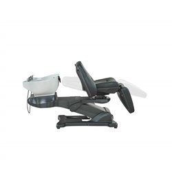 Lavacabezas Spa de Peluquería Satori con control de pie y asiento giratorio