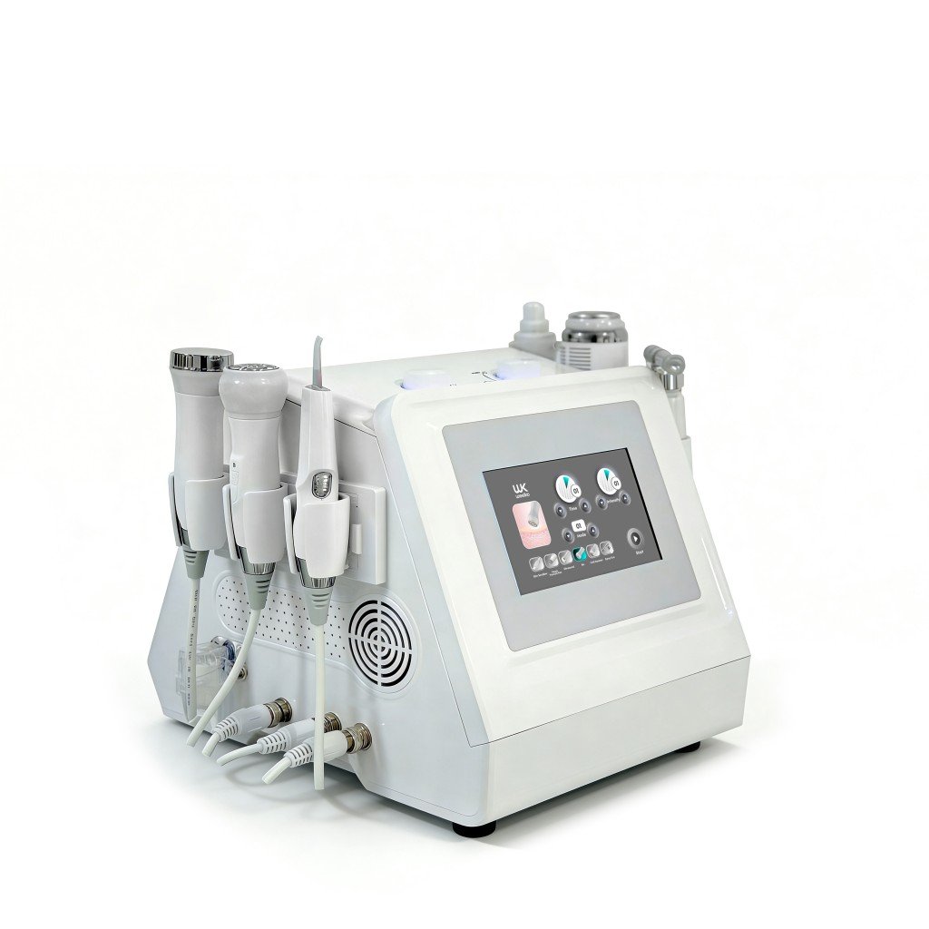 Weelko HIGHTECH COMBI HYDRO WKB005.N apparecchiatura multifunzione 6 in 1 per estetica viso professionale
