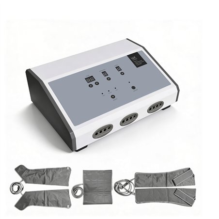 Appareil de pressothérapie Weelko F826.N pour esthétique professionnelle avec bottes, manchons de bras et ceinture abdominale