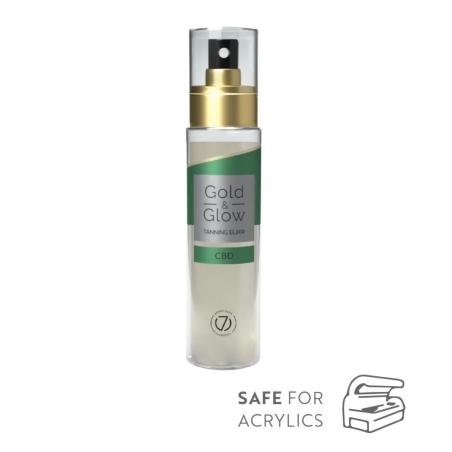 7suns Gold & Glow CBD trockenes Bräunungsöl 100ml