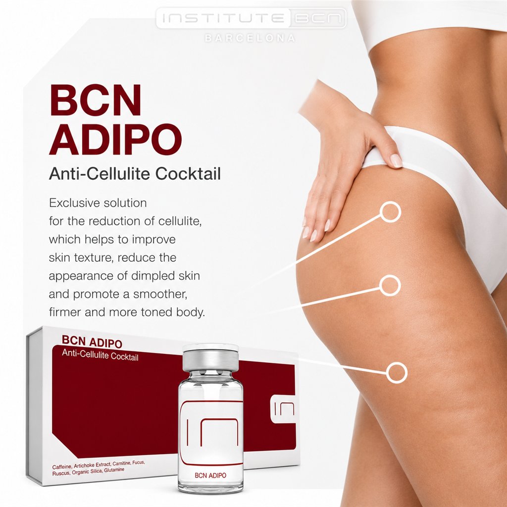 BCN Adipo | Professioneller Anti-Cellulite-Cocktail bei Cellulite und lokalen Fettdepots