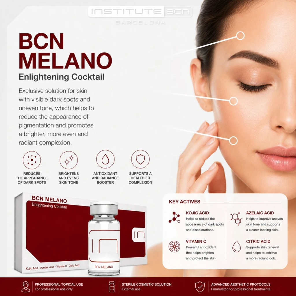 BCN Melano | Cóctel radiante profesional para hiperpigmentación y tono desigual
