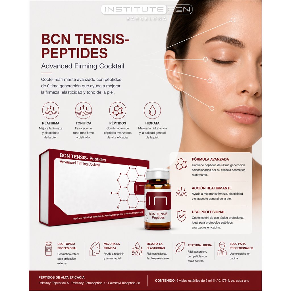 BCN Tensis-Peptides | Cóctel reafirmante profesional Institute BCN