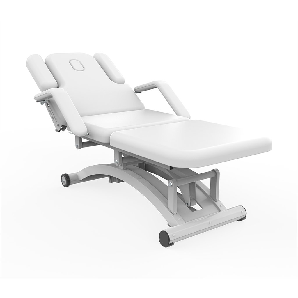 Maca elétrica de massagem DDUUEETT COBAL com apoios para braços White