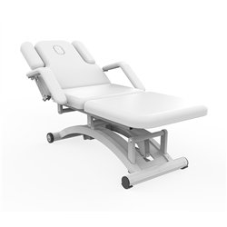 Maca elétrica de massagem DDUUEETT COBAL com apoios para braços White