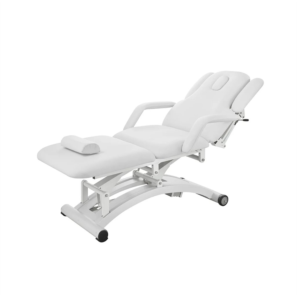 Maca elétrica de massagem DDUUEETT COBAL com apoios para braços White