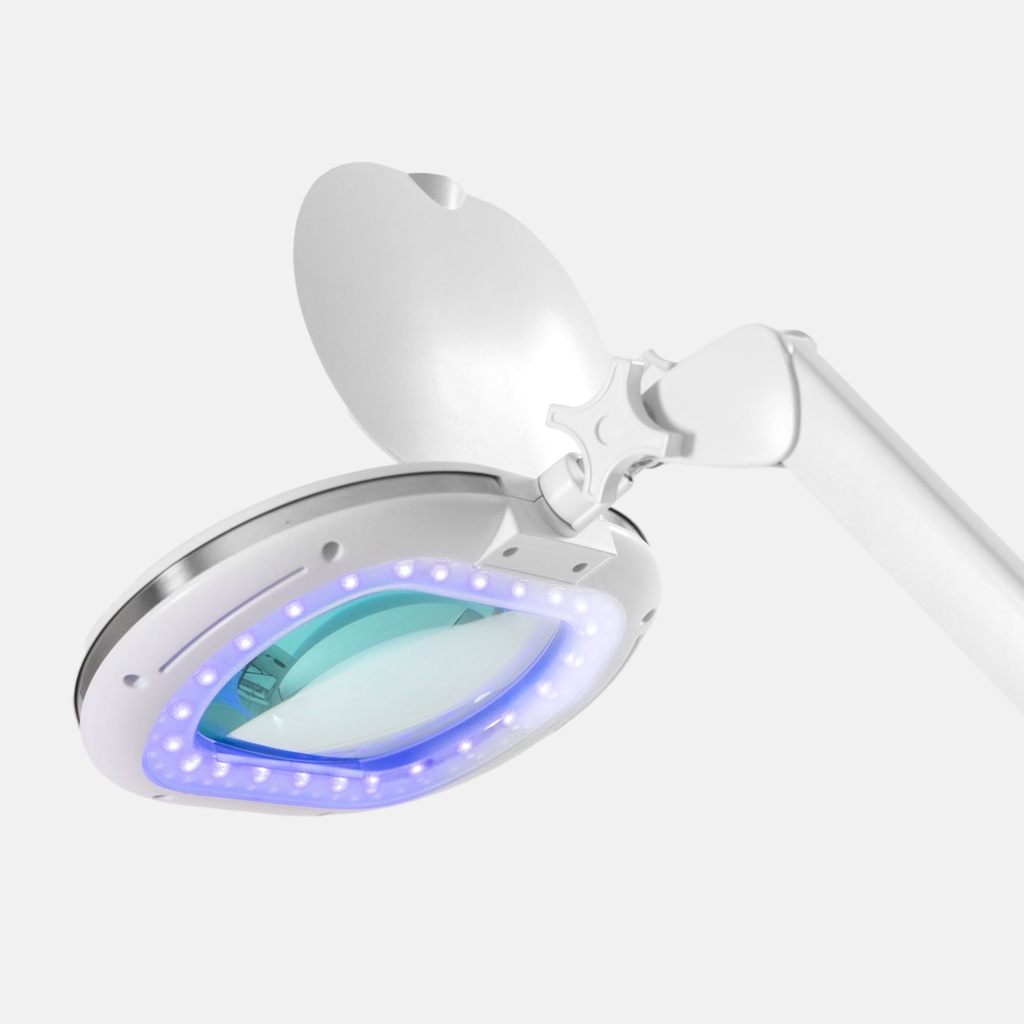 Lampe loupe LED UV DDUUEETT TADA | 5D à roulettes