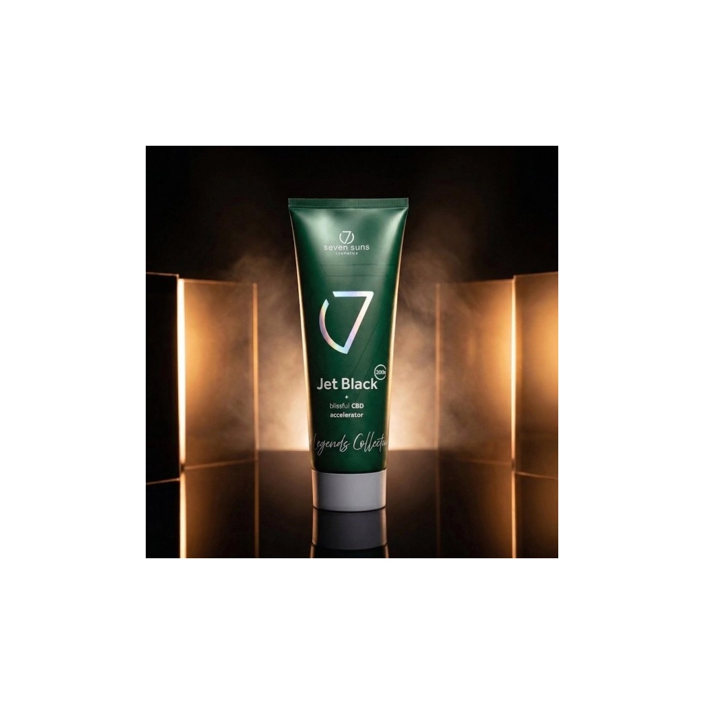 7suns Jet Black Blissful CBD Accelerator 250 ml