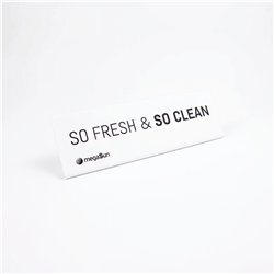 Comprobante de limpieza So fresh & So clean Megasun | Certificado oficial y seguro