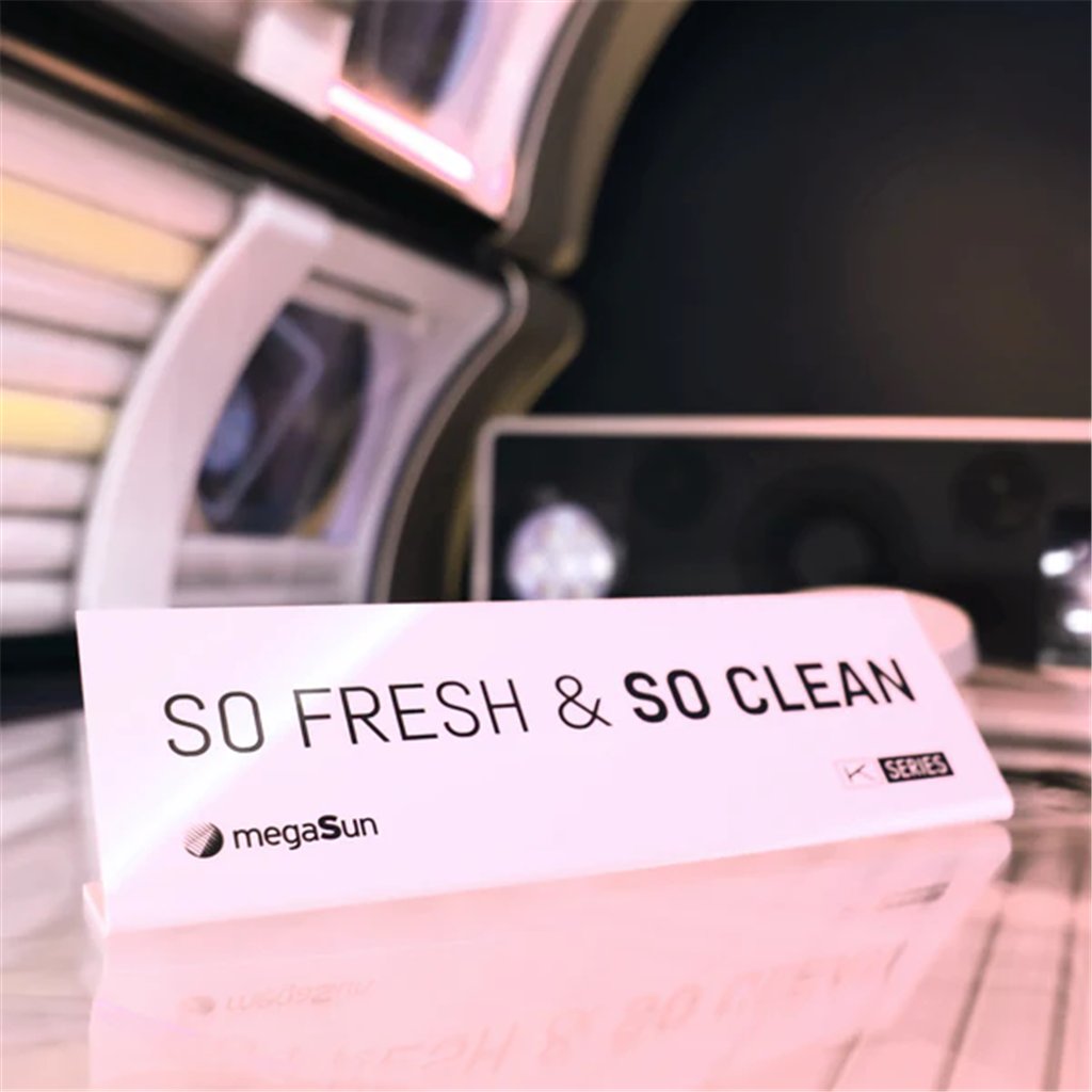 Comprobante de limpieza So fresh & So clean Megasun | Certificado oficial y seguro