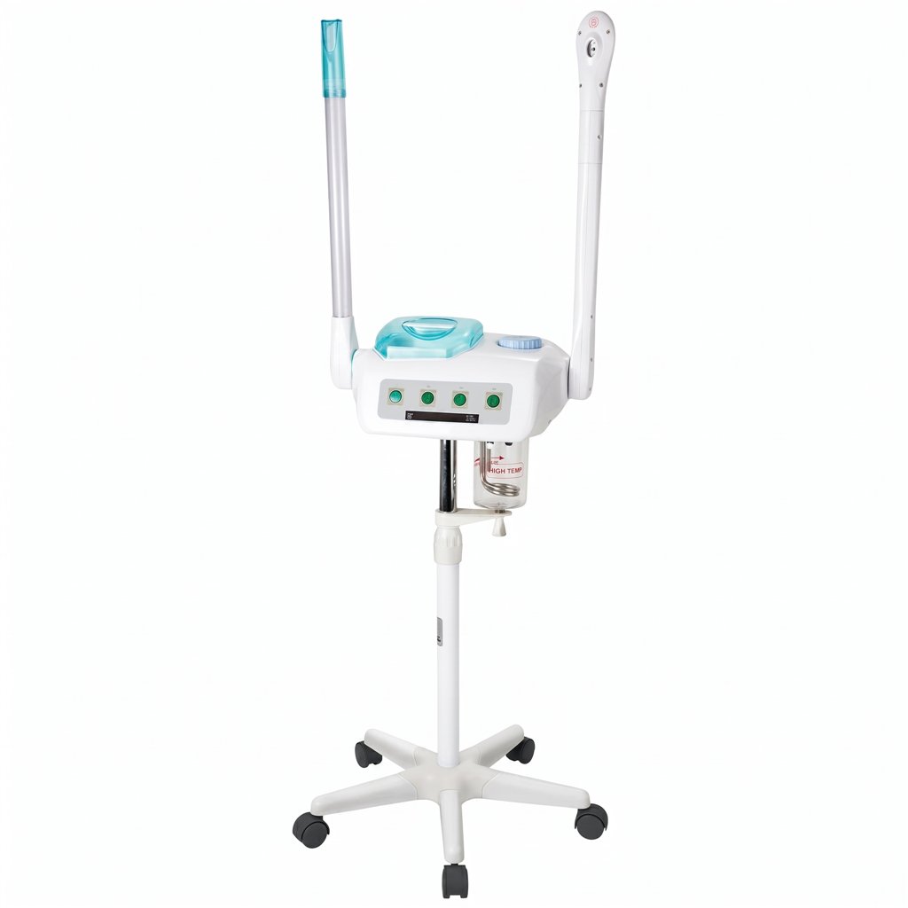 Vaporizzatore viso ozono doppio braccio per estetica Weelko