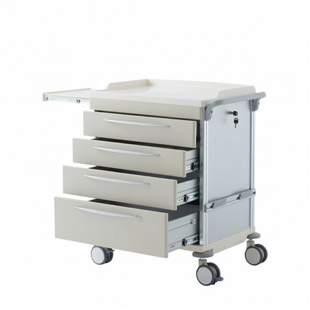 Carrello medico Coinfycare UTIL MED04G colore crema
