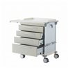 Carrello medico Coinfycare UTIL MED04G colore crema