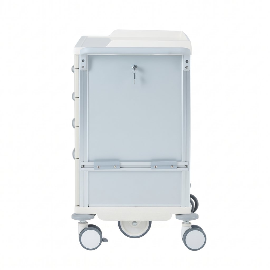Medizinischer Wagen Coinfycare UTIL MED04G in Creme