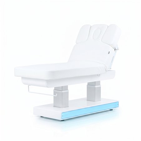 Lettino elettrico spa Weelko Muse + con riscaldamento e base in legno LED