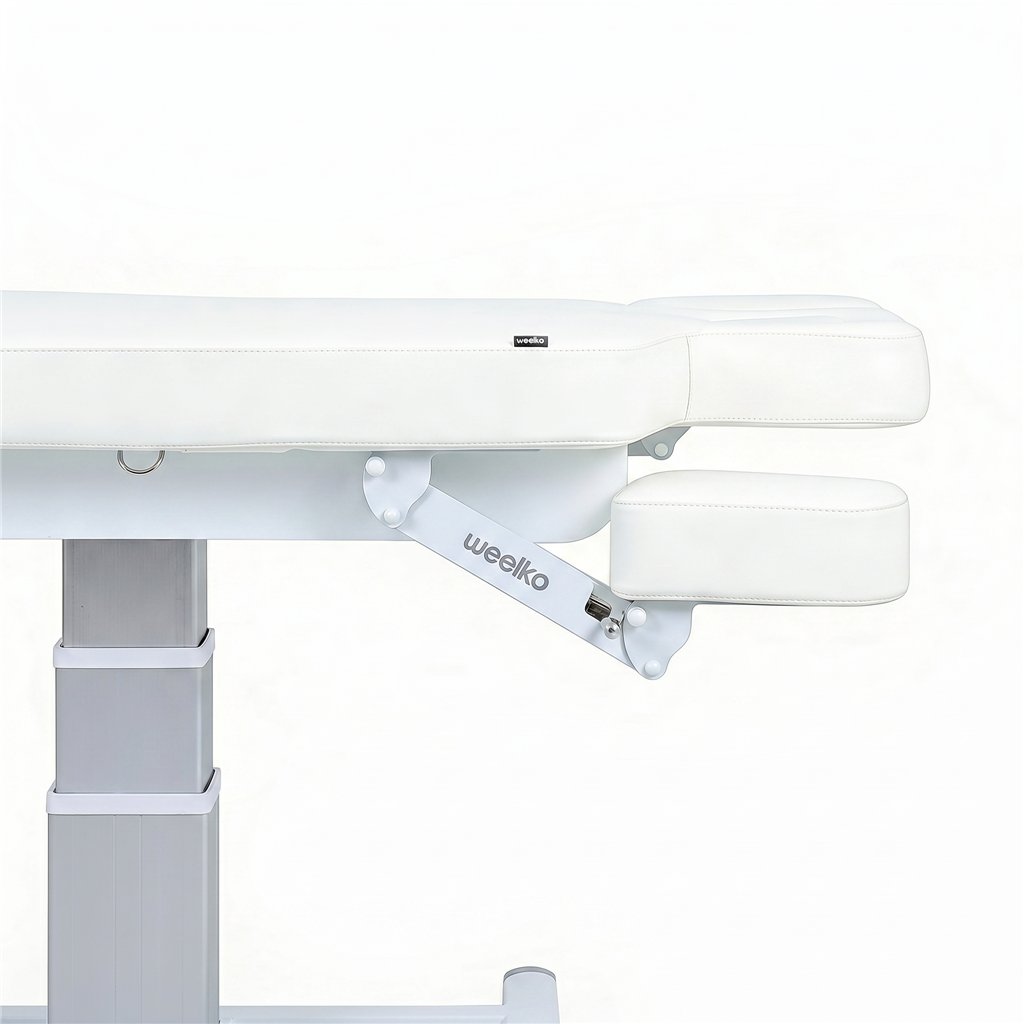 Weelko Muse + electric spa bed with heating and wooden LED base