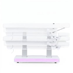 Weelko Muse + electric spa bed with heating and wooden LED base