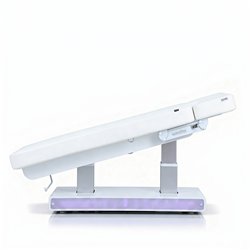 Table de soins spa électrique Weelko Muse + chauffante avec base en bois LED