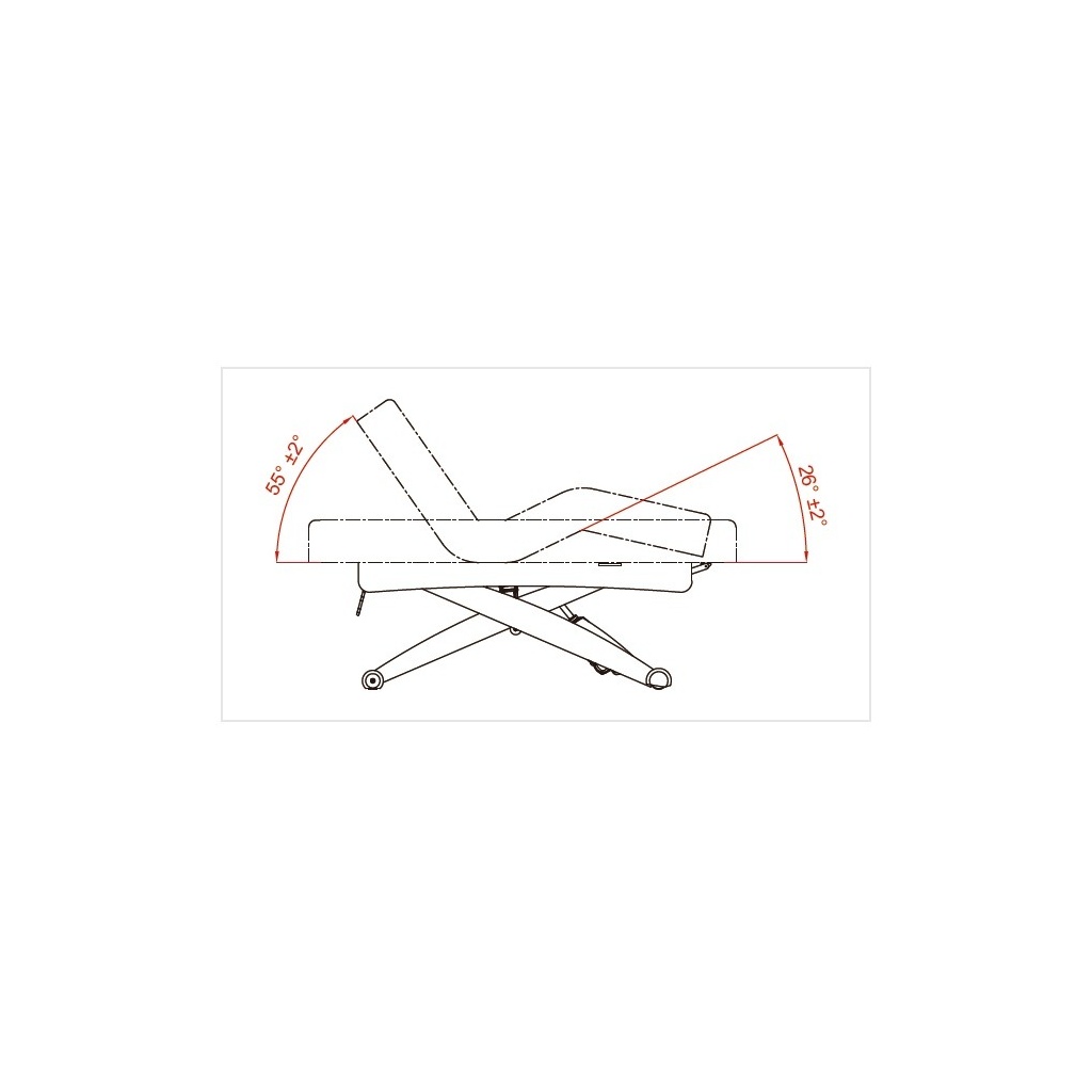 Weelko Cyx + 3-motor electric massage table