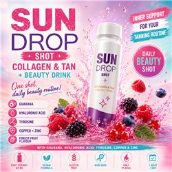 Sun Drop Shot Beauty Drink 80 ml Collagen&Tan - Box of 12 units