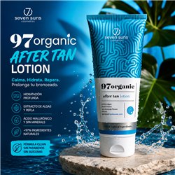 7suns 97organic After Tan Lotion 250ml – Natürliche Pflege, langanhaltende Bräune