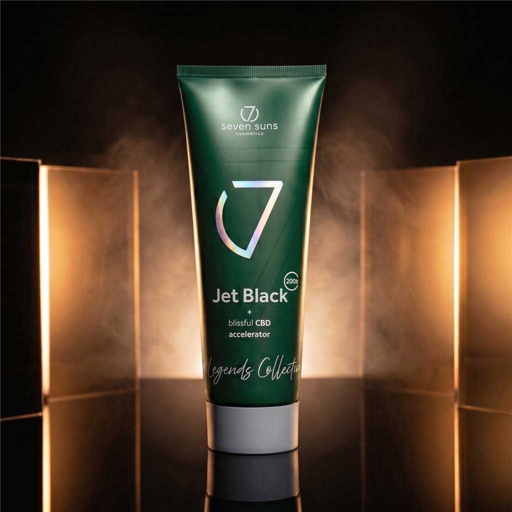 7suns Jet Black Blissful CBD Accelerator 250 ml