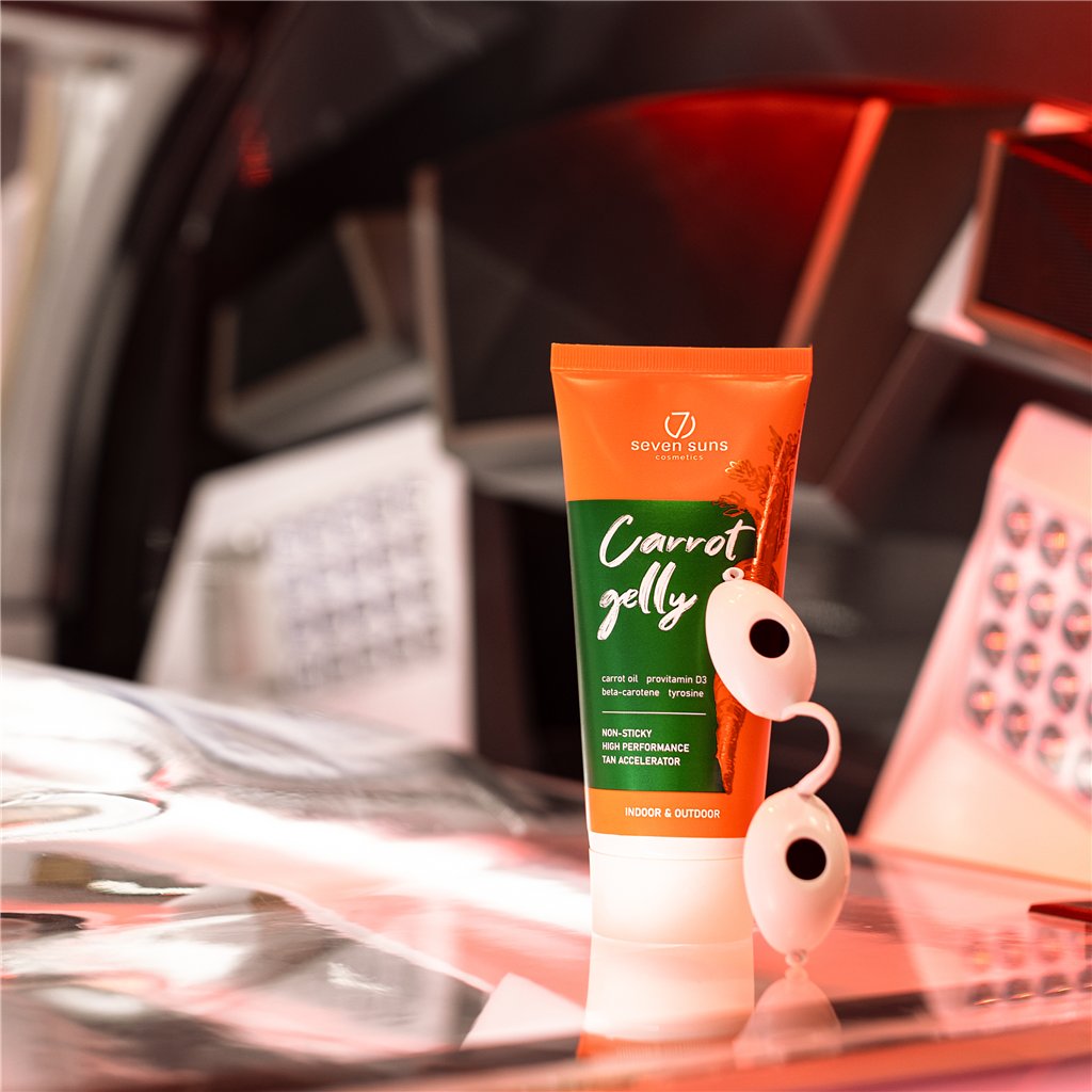 7suns Carrot Gelly Tanning Accelerator – Natürliche, langanhaltende Bräune