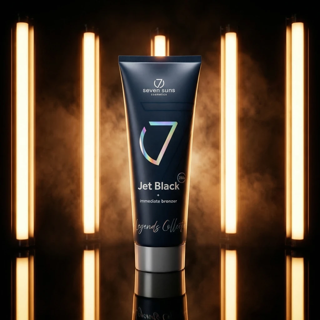 7suns Cosmetics Acelerador de Bronceado JET BLACK 250 ml