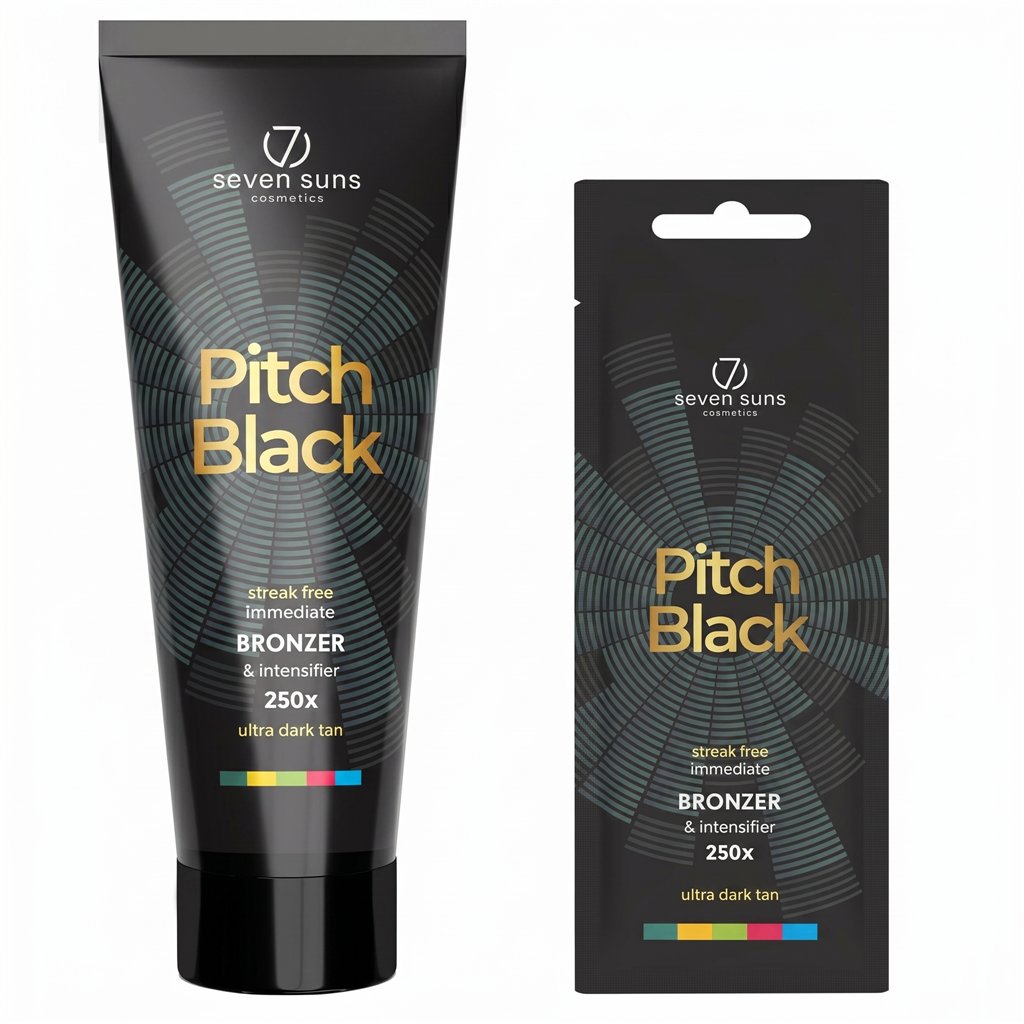 7suns Coloured PITCH BLACK 250x