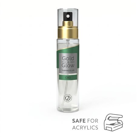 7suns Gold & Glow CBD olio secco abbronzante 100ml