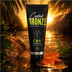 7suns Constant Bronze Accelerator CBD & Carrot Oil Lotion 250 ml.