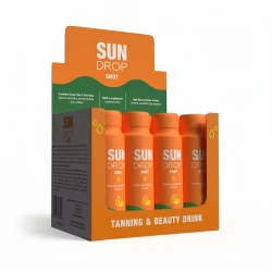 Sun Drop Drink 80 ml Tanning&Beauty - Caja de 12 unidades