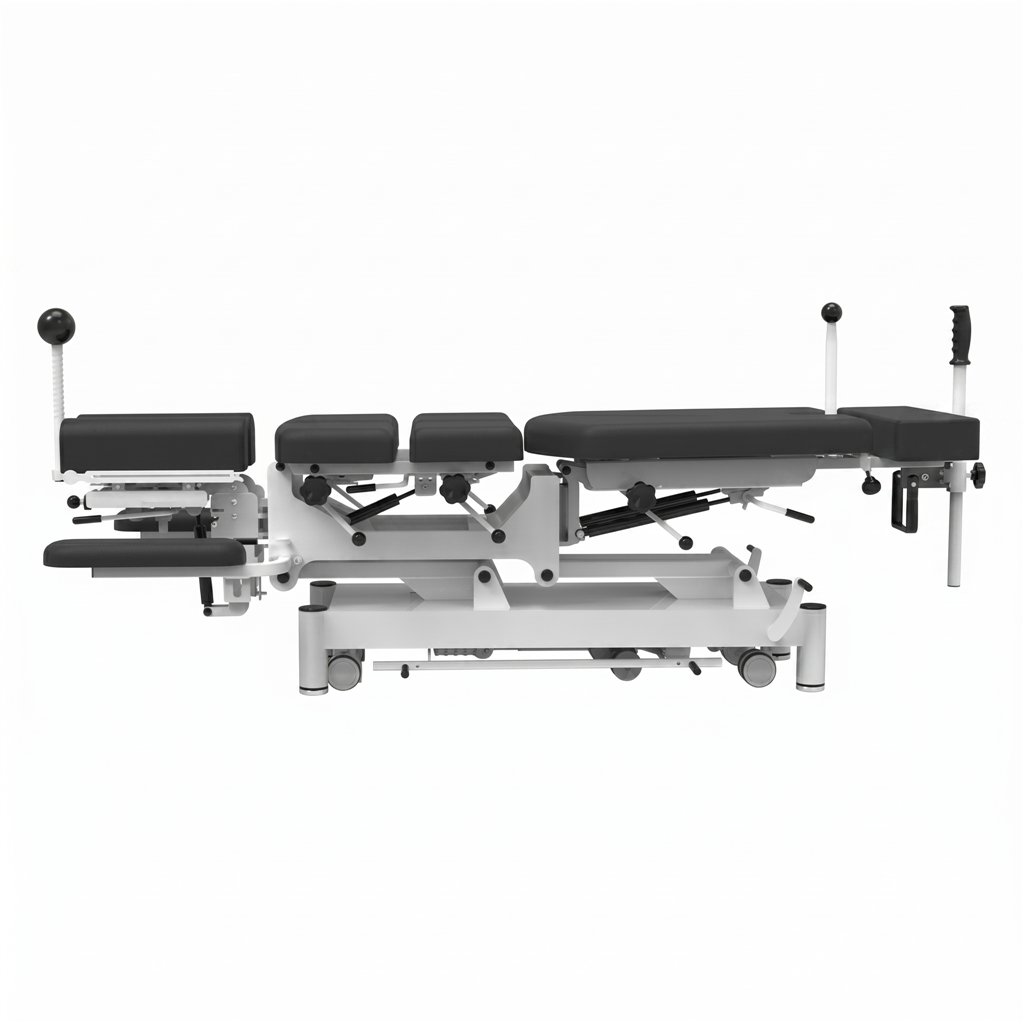 ALMA PRO – Electric Hi-Lo Chiropractic Table with Traction & Drops