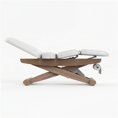 Aluni lettino spa elettrico in legno con 3 motori - SilverFox