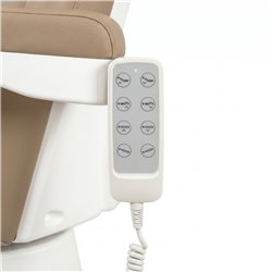 Lettino elettrico Weelko RICLE con 4 motori beige
