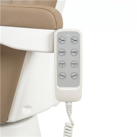 Weelko RICLE Beige Electric Treatment Table with 4 Motors