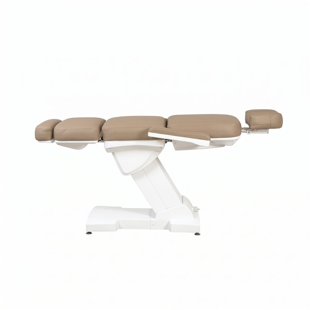 Lettino elettrico Weelko RICLE con 4 motori beige