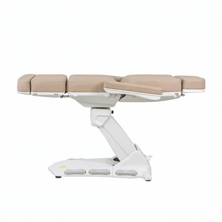 Maxi Cozy+ table électrique beige 4 moteurs avec chauffage et rotation 110° - Weelko
