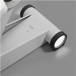 Sillón de podología y pedicura con LED y 3 motores para estética Weelko