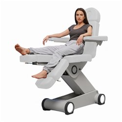 Electric podiatry chair – 3 motors, LED base | Weelko