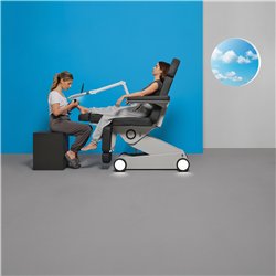 Podologiestuhl Weelko B'Light – elektrisch, 3 Motoren, LED