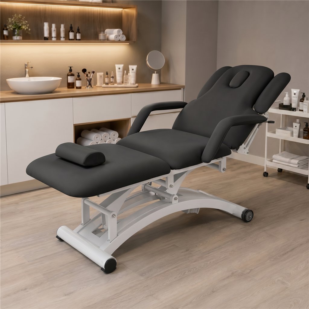 Electric treatment table 3 motors, height adjustable