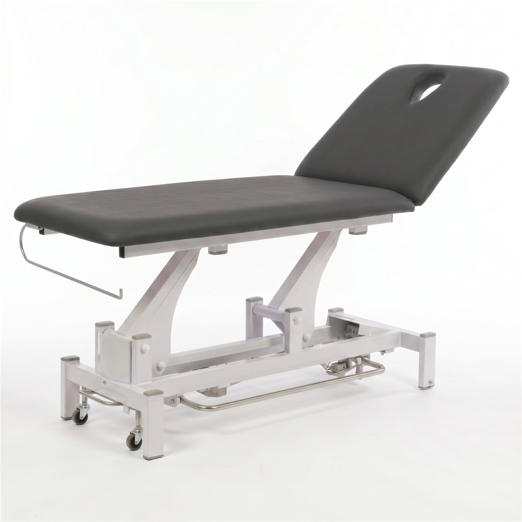 Marquesa elétrica de fisioterapia – rodas e altura ajustável