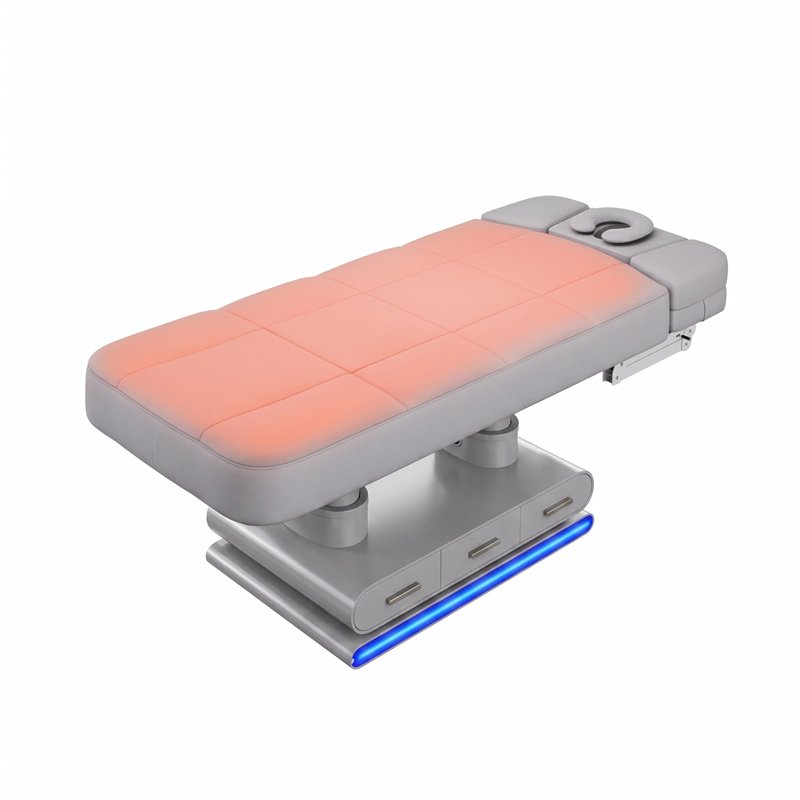 Luminy Spa Bed in a horizontal position viewed from above