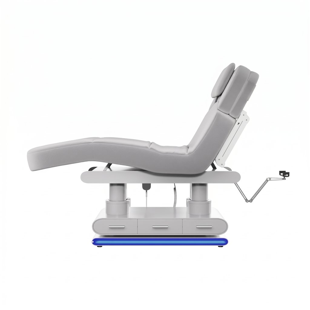 Table de spa électrique 4 moteurs chauffante LED I-medStetic