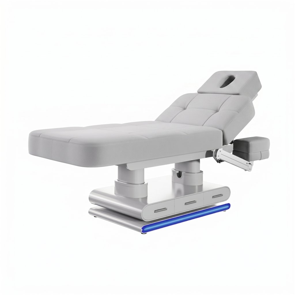 Marquesa de spa elétrica com 4 motores e LED
