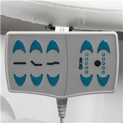 Lettino spa elettrico ad acqua e cromoterapia LED 2 motori