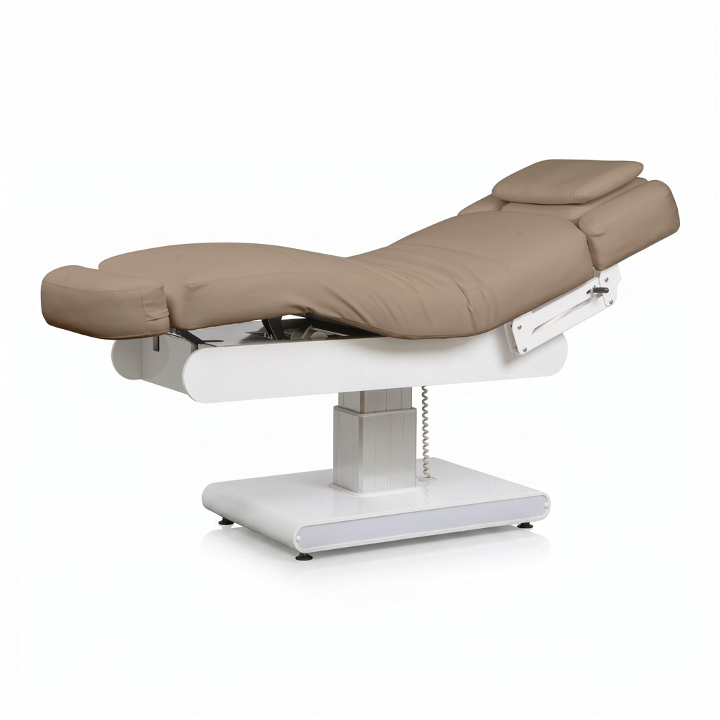 Camilla Spa LEUS Beige– camilla de masaje eléctrica calefactada profesional