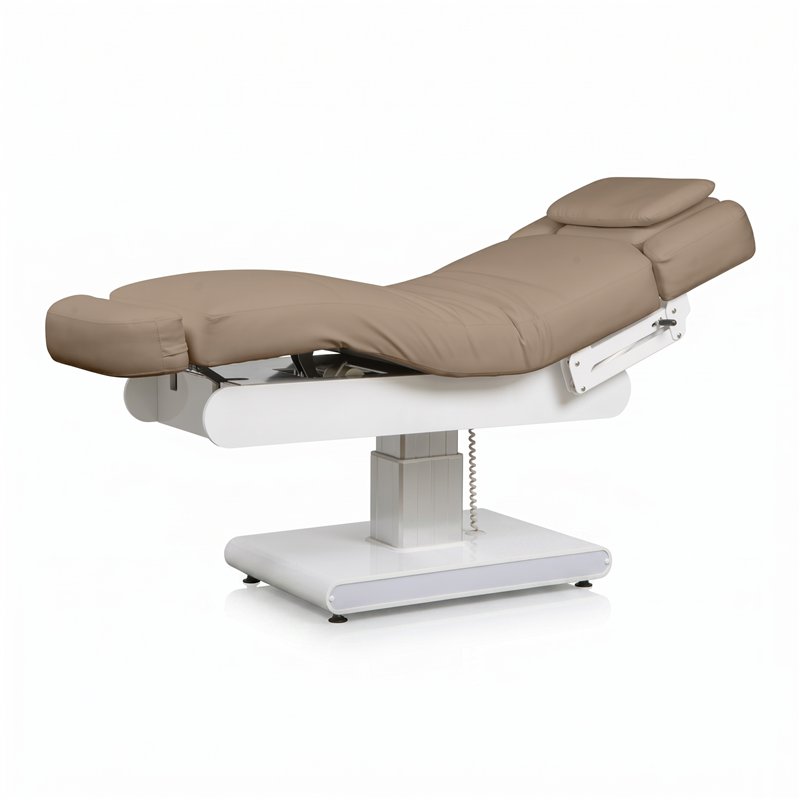 Weelko LEUS beige Spa Bed with raised backrest